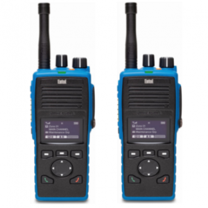 Entel DT985- Atex IIC LCD Display UHF Two Way Radio - Twin Pack