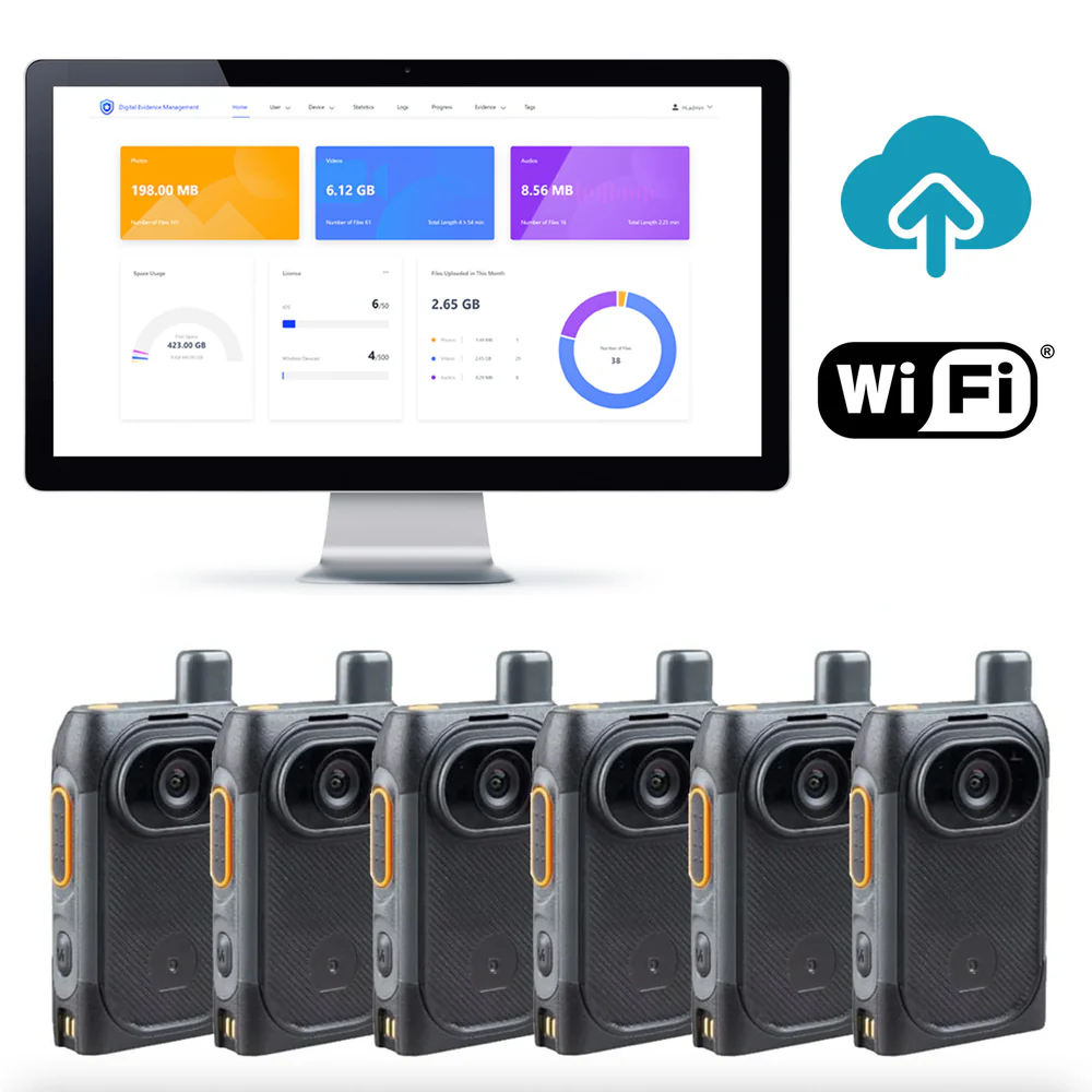 Hytera Body Worn Camera VM580D / Remote Speaker Microphone